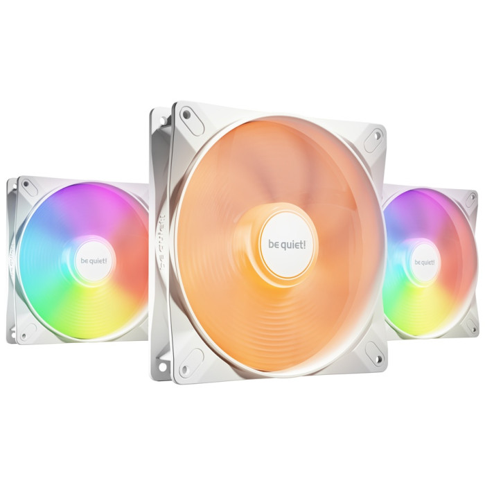 Be quiet LIGHT WINGS LX 140mm PWM HS 3-Pack W BL131 белый