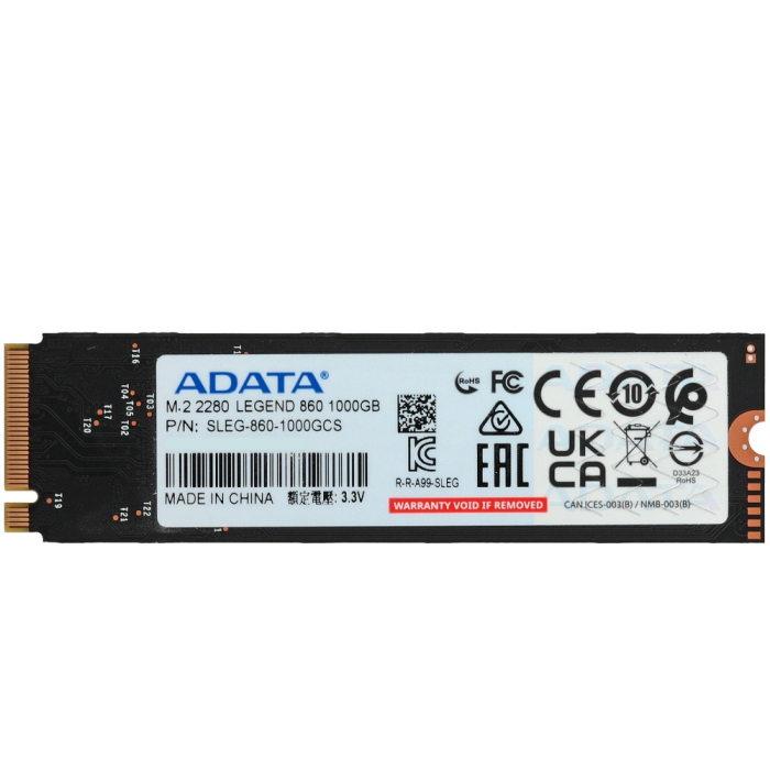 SSD ADATA SLEG-860-1000GCS 1024 Гб