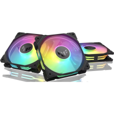 Вентилятор ASUS TUF GAMING TR120 FAN ARGB BLACK 3IN1 черный