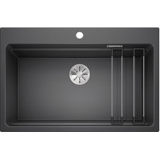 Кухонная мойка Blanco Etagon 8 - антрацит (525187) 78х51х22 см, искусственный камень, тон антрацит