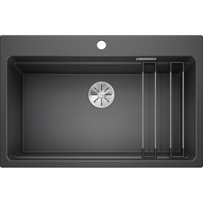 Кухонная мойка Blanco Etagon 8 - антрацит (525187) 78х51х22 см, искусственный камень, тон антрацит