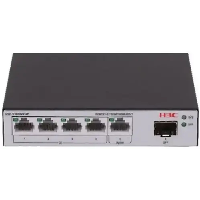 Коммутатор H3C LS-1600V2-6P-GL