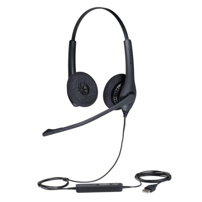 Jabra BIZ 1500 Duo, USB, NC, Global<br>Microphone	
Noise cancelling, Uni-directional

Color
black

Impedance	
150 Ohm

Microphone sensitivity	
-35 to -31 dB@f=1kHz, Pin=1Pa,0dB=1V/Pa

Headphone sensitivity	
102dB±3dB

Type of sub - conclusion	
wired, USB
