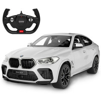 Машинка BMW Х6 M на радиоуправлении Rastar 99200W, белый