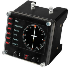 Logitech Flight Instrument Panel черный