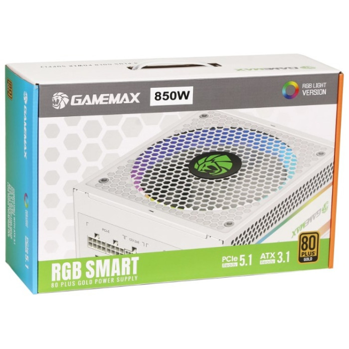 Game Max RGB-SMART 850 PRO WH 850 Вт