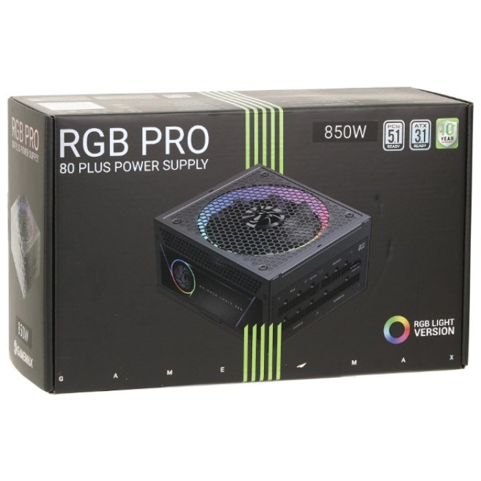 Game Max RGB PRO 850G 850 Вт