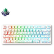 MCHOSE Jet 75 E-sport Kailh Magnetic God Switch White Topographic, MC-Jet75-9 белый