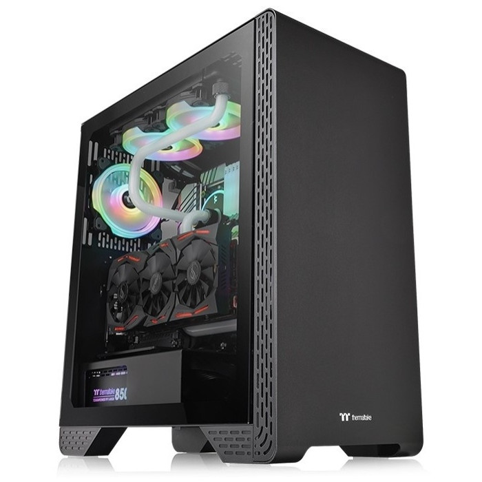 Thermaltake S300 TG CA-1P5-00M1WN-00 черный