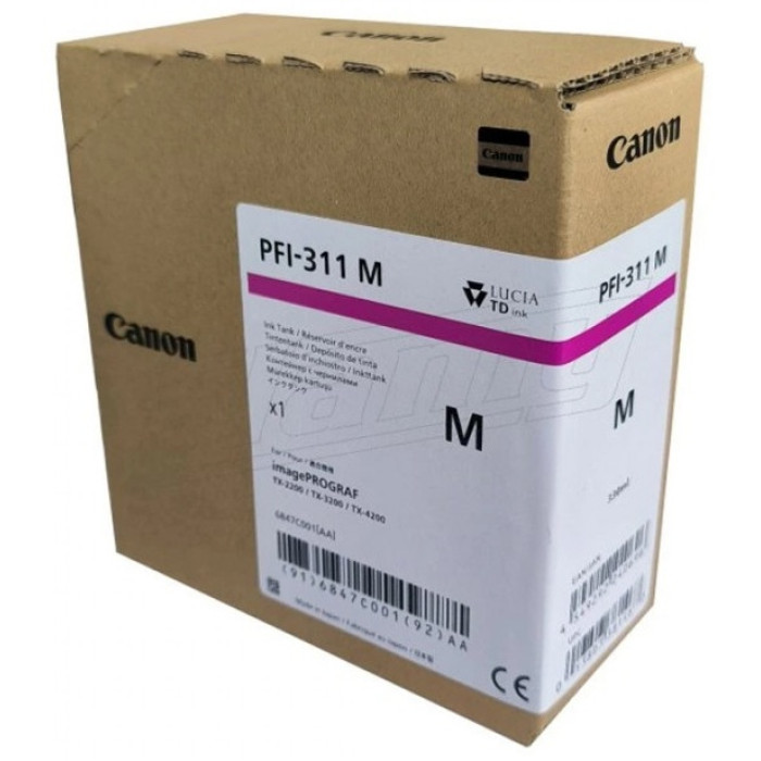 Чернильный картридж Canon PFI-311 Magenta