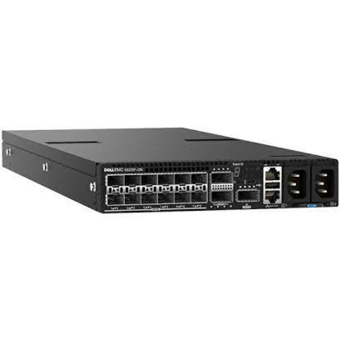 Коммутатор Dell/S5212F-ON Switch, 12x 25GbE SFP28, 3x 100GbE QSFP28 ports, IO to PSU air, 2x PSU<br>241364
