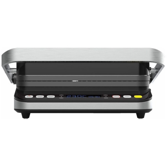 AENO ''Electric Grill EG1: 2000W, 3 heating modes - Upper Grill, Lower Grill, Both Grills  Defrost, Max opening angle -180°, Temperature regulation, Timer, Removable double-sided plates, Plate size 320*220mm''<br>