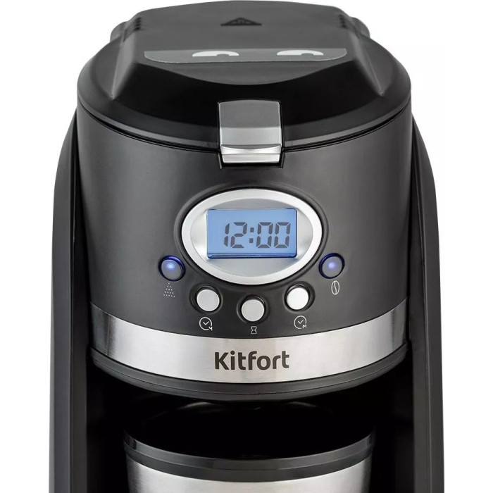 Кофемашина Kitfort КТ-797 черный