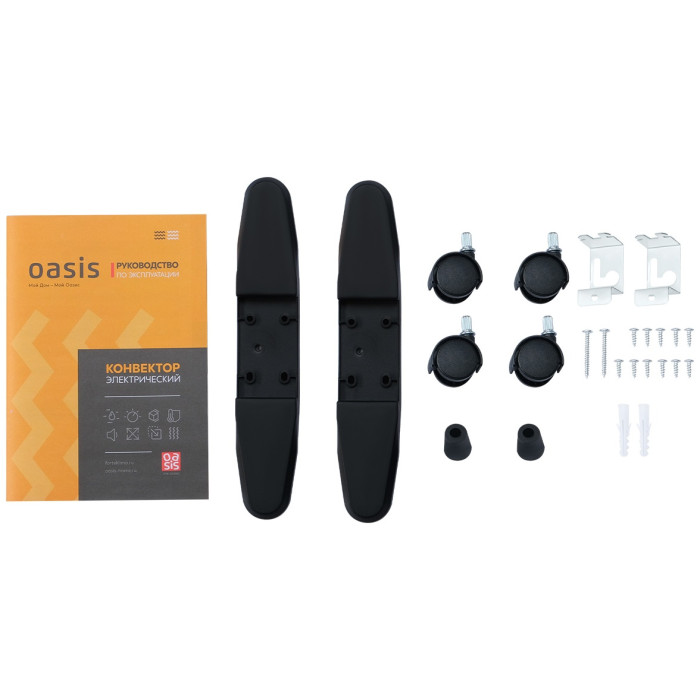 Конвектор Oasis VK-15B черный