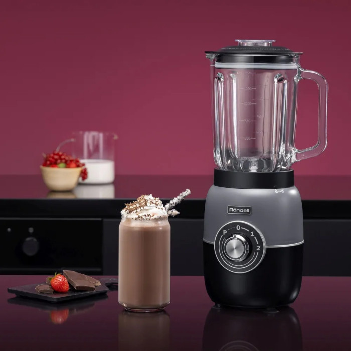 Блендер Rondell RDE-1252 черный, серый