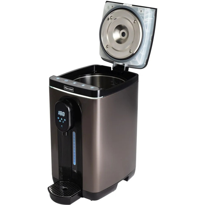 Термопот Rondell RDE-1051 черный, коричневый