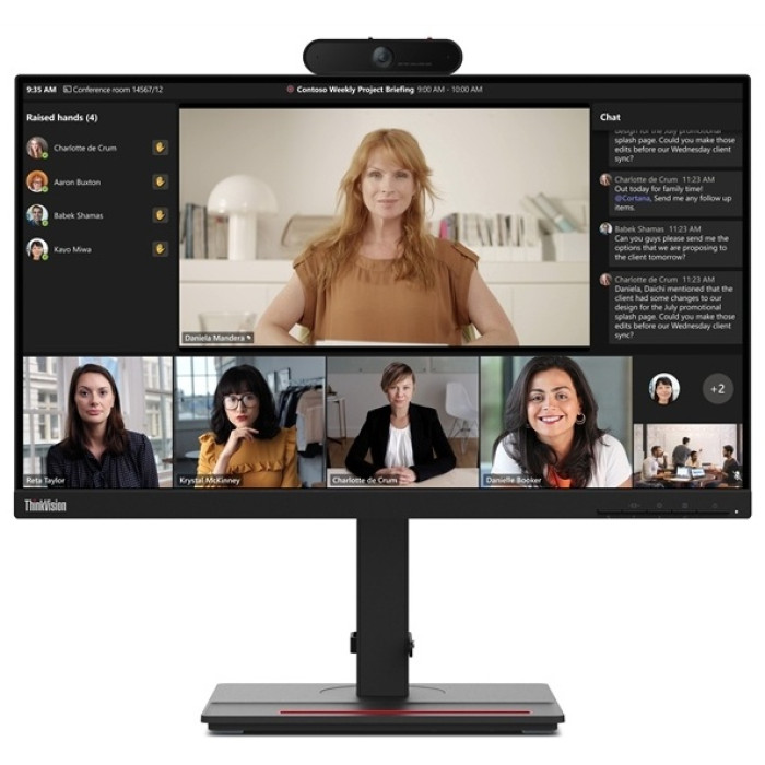 Lenovo ThinkVision T24m-29 63A5GAT6EU черный