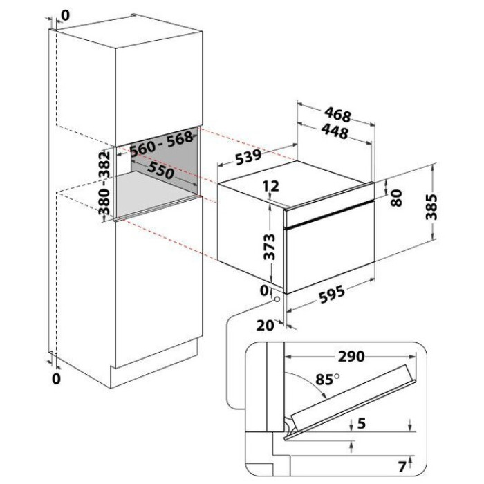 Whirlpool WMD 54 MBA черный