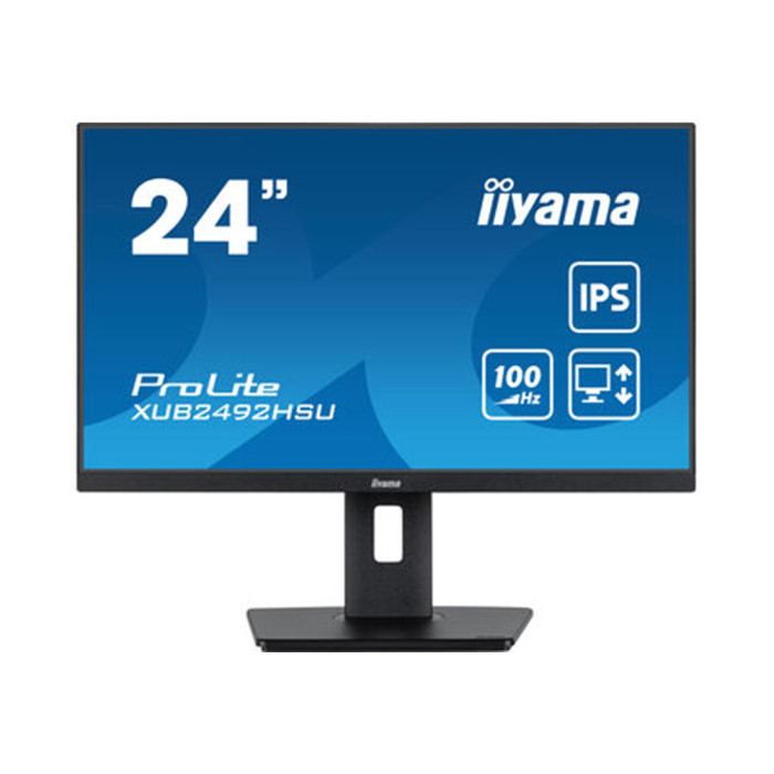23.8" Iiyama XUB2492HSU-B6 A черный