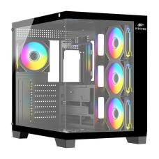 Case ATX midi tower Wintek, Bastion 925-B TG, (без БП), Black