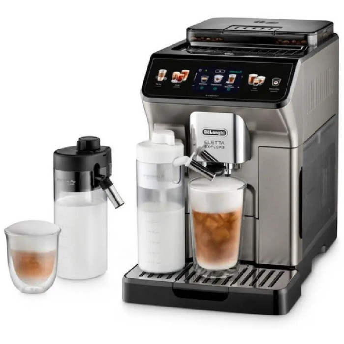 Кофемашина Delonghi ECAM 450.86 T черный, серебристый