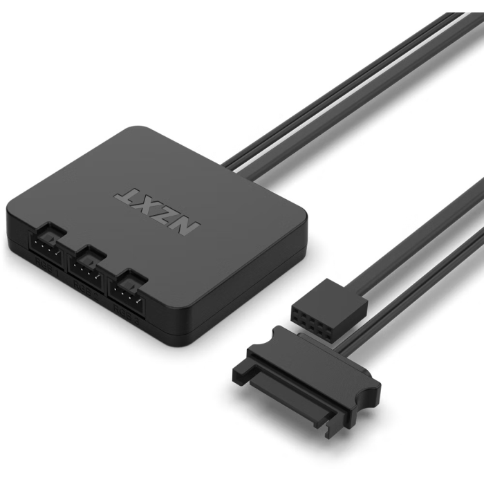 NZXT F120 RGB Core Triple Pack White