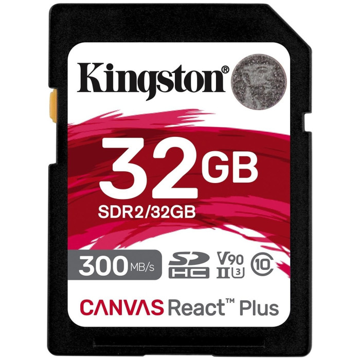 Kingston Canvas React Plus SDR2/32GB 32 Гб