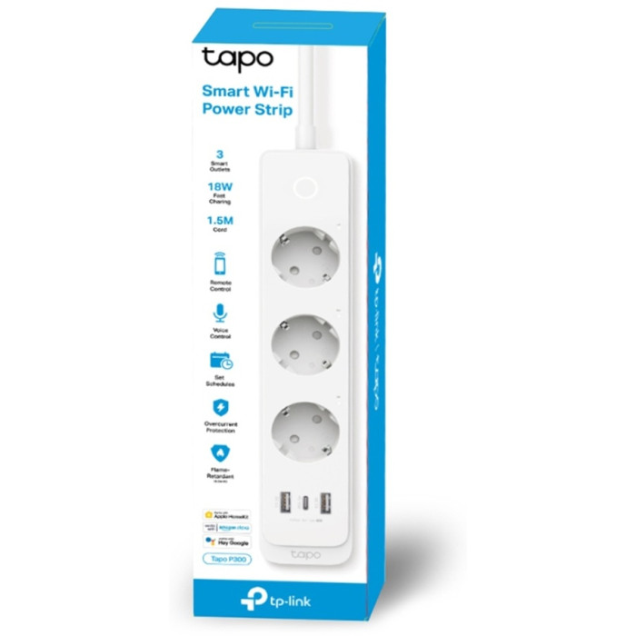 Умный сетевой фильтр TP-Link Tapo P300
