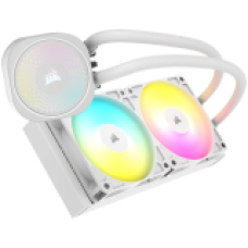 CORSAIR NAUTILUS 240 ARGB White, 240mm Radiator, Liquid CPU Cooler<br>