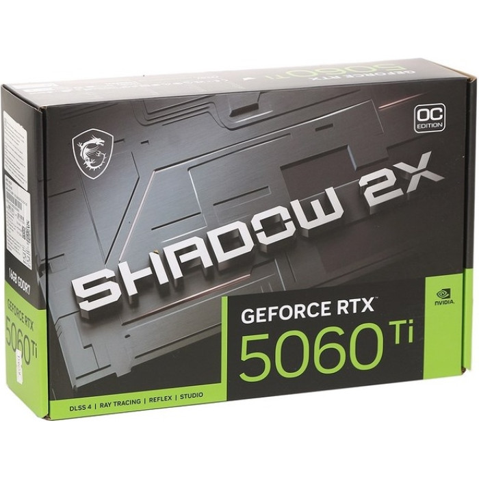 MSI RTX 5060 Ti Shadow 2X OC Plus 16 Гб
