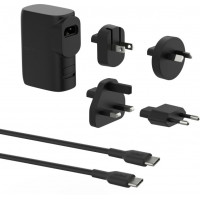 Зарядное устройство сетевое Belkin 25Вт USB-С PD, PowerBank 5000мАч, кабель USB-C > USB-C, 1м, черны