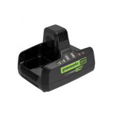 Быстрое зарядное устройство для двух аккумуляторов Greenworks 2954407 60V 10А<br>71113