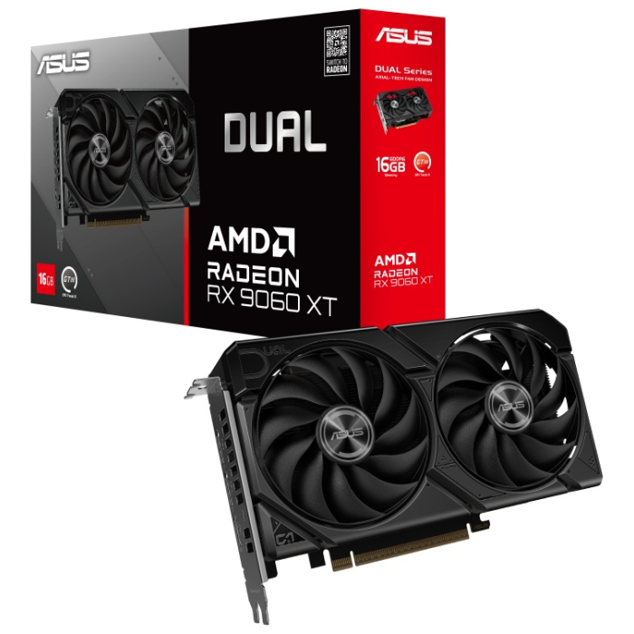 ASUS DUAL-RX9060XT-16G 16 Гб