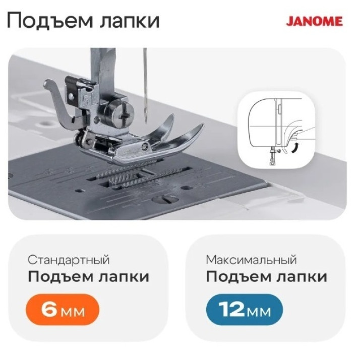 Janome 1388 белый