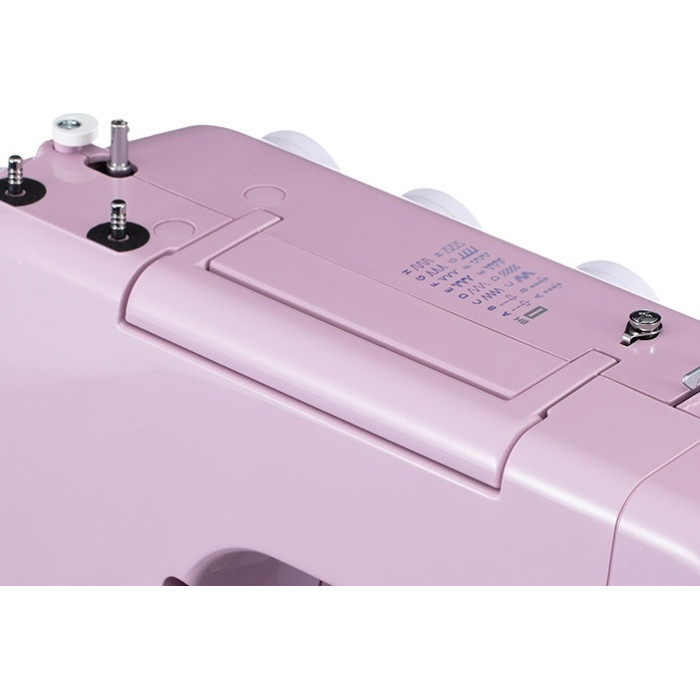 Janome J590 белый, розовый