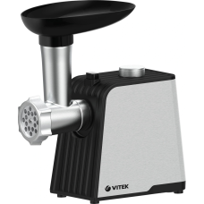 Мясорубка Vitek VT-3602 стальной, черный