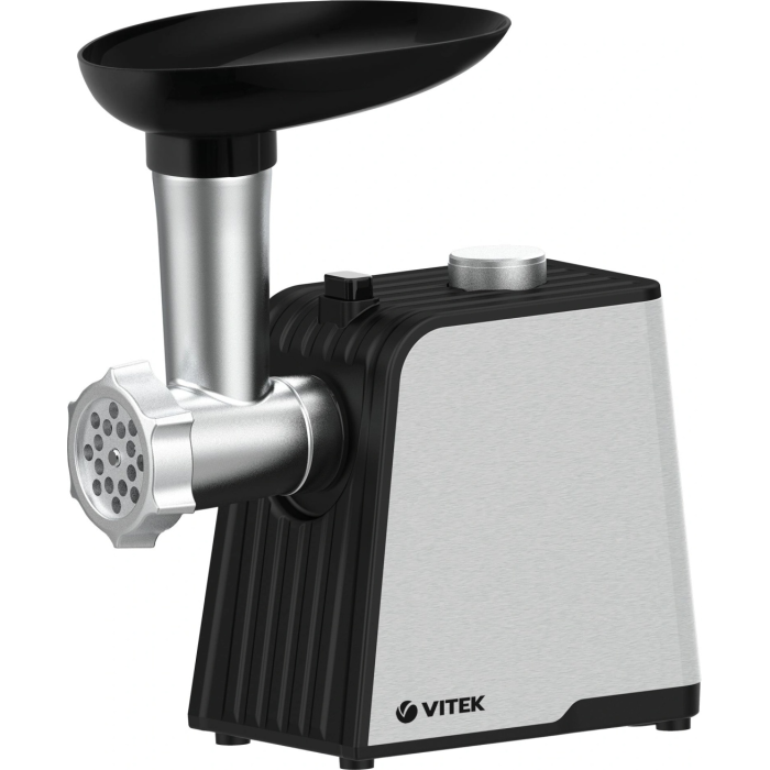 Мясорубка Vitek VT-3602 стальной, черный