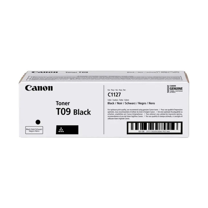 Тонер-картридж Canon TONER T09 BLACK 3020C006AA<br>72501