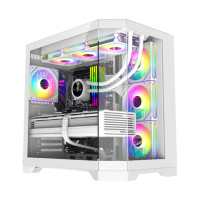 Компьютерный корпус Gamemax Hype-A WH White без Б/П<br>72702