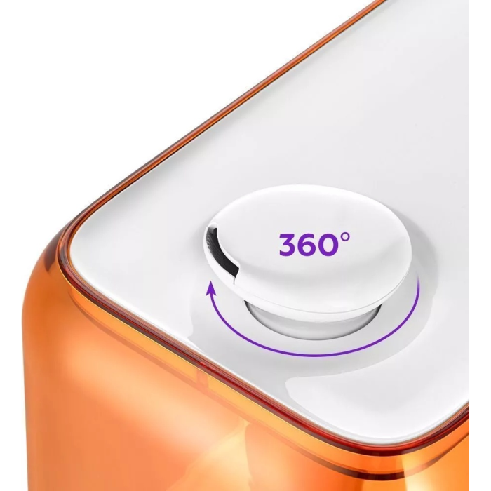 Увлажнитель воздуха Kitfort КТ-3814 оранжевый, белый