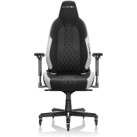 Игровое кресло Karnox COMMANDER, черный, белый