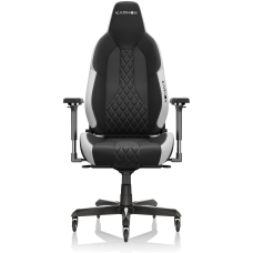 Игровое кресло Karnox COMMANDER, черный, белый