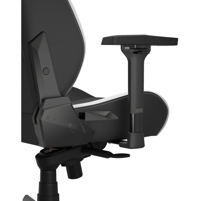 Игровое кресло Karnox COMMANDER, черный, белый