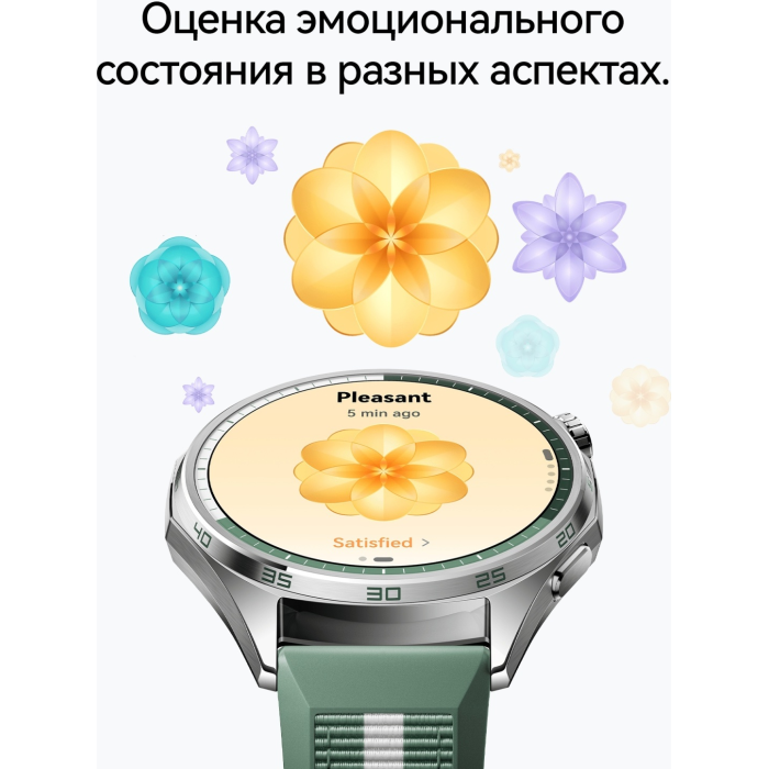 Huawei WATCH GT 6 46 мм серебристый-зеленый