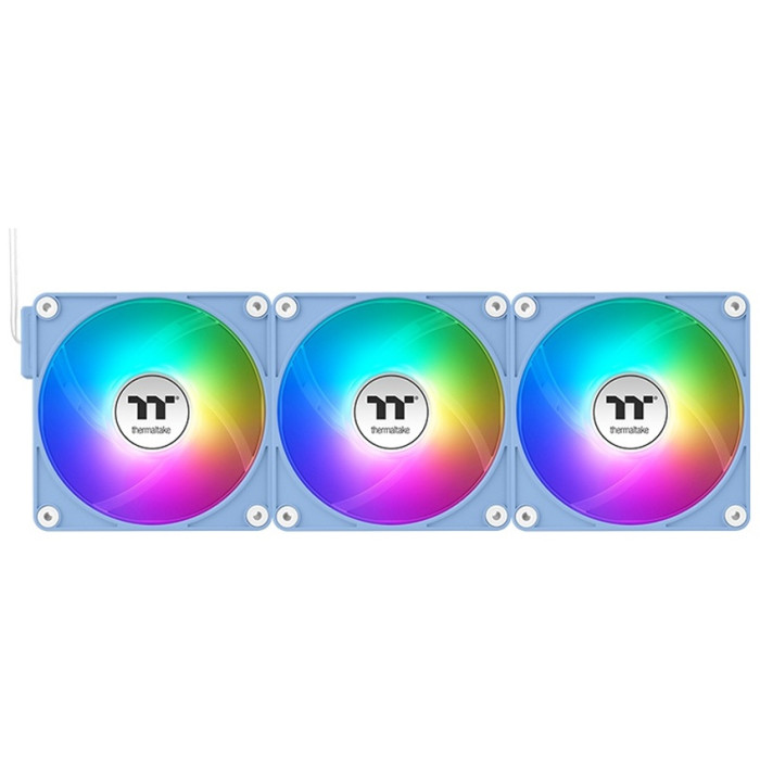Thermaltake Thermaltake CT140 ARGB Sync PC Cooling Fan Hydrangea Blue (3 pack)