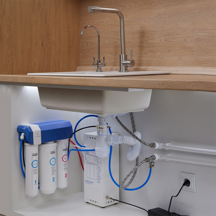 Система обратного осмоса БАРЬЕР Evolution OSMO M Н263Р01, степеней очистки: 3