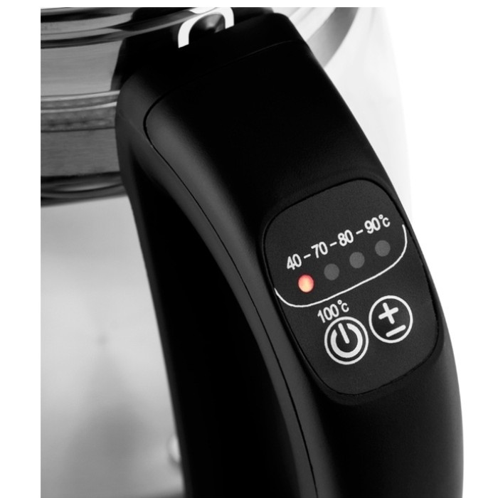 Электрочайник Kitfort КТ-6119 серебристый