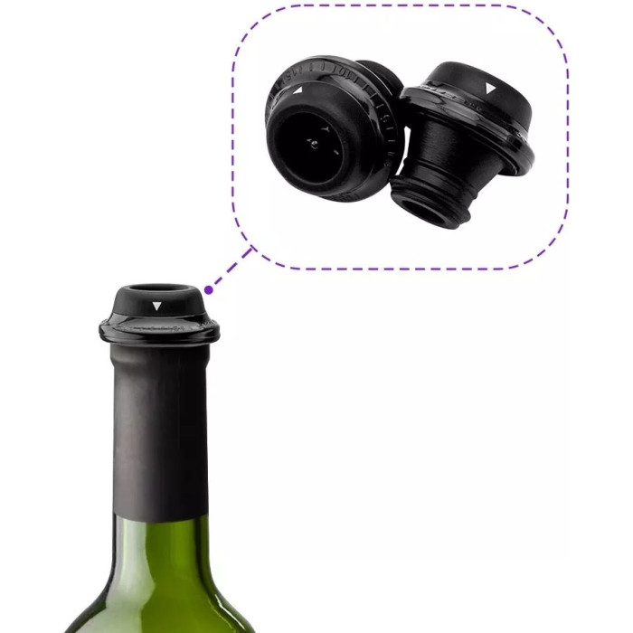 Kitfort аэратор для вина KT-4041 черный 3 шт