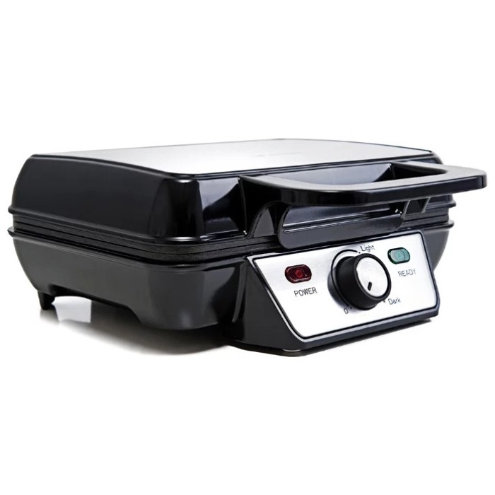 Вафельница Kitfort KT-1620 серебристый