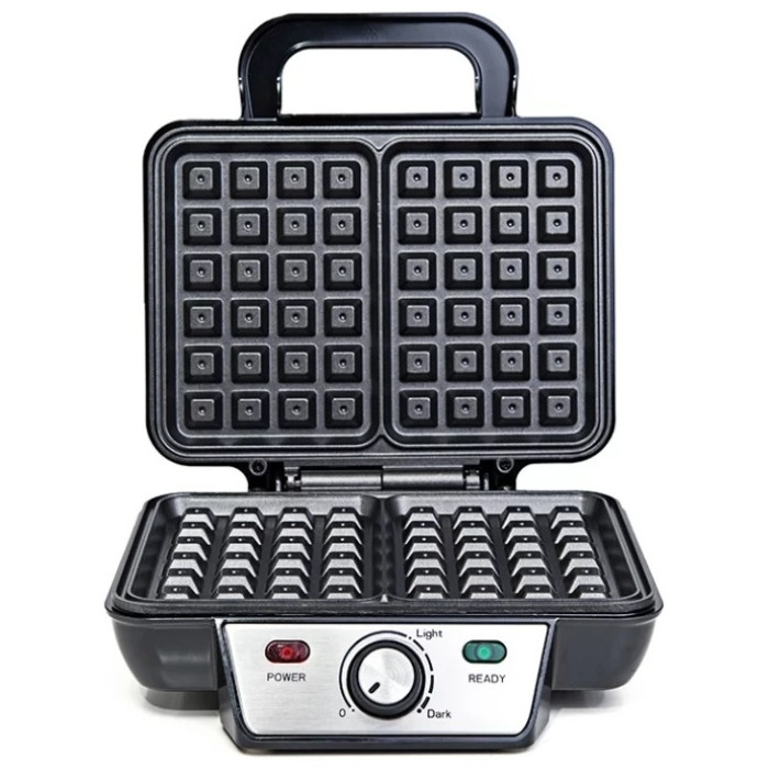 Вафельница Kitfort KT-1620 серебристый